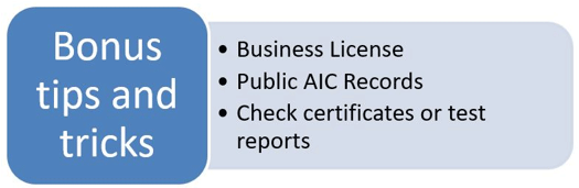 Verify Documents and Certificates